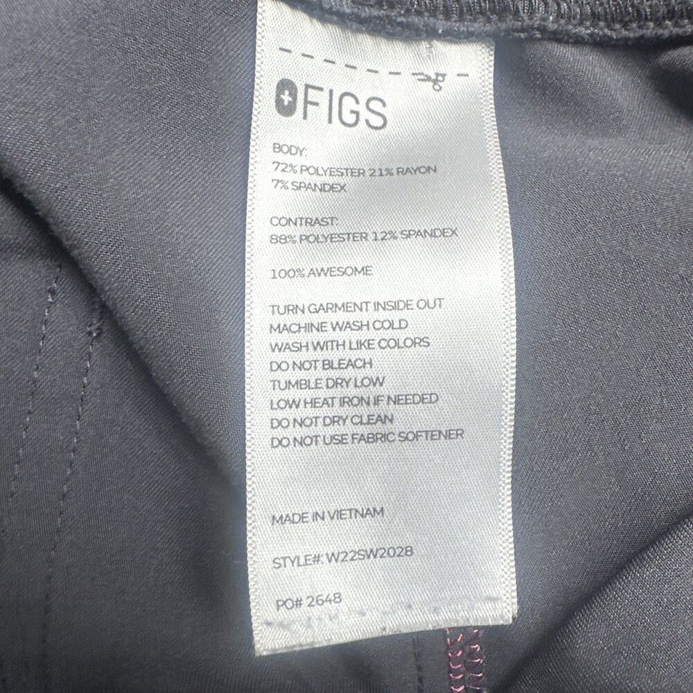 Figs Gray Pride Straight Leg Pants & Rafaela Set - Picture 13 of 14